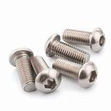 Pictures of Button Head Socket Screws Stainless Steel