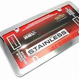 Stainless Steel Number Plate Frames