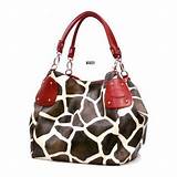 Images of Giraffe Print Leather Handbags