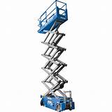 Pictures of Scissor Lift Or Aerial Lift