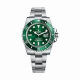 Photos of Role  Submariner Stainless Steel Green