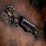 Pictures of Punk Acoustic Guitar