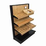 Photos of Wooden Bread Display Racks