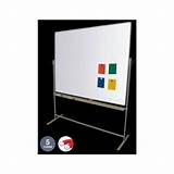 Double Sided Magnetic Whiteboard On Wheels Pictures