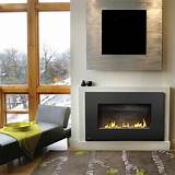 Modern Rectangular Gas Fireplace Photos