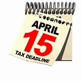 Taxes Owed Due Date Photos