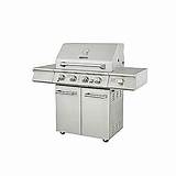 Master Forge 3 Burner Stainless Steel Grill Images