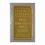 Gold Credit Suisse Bars Images