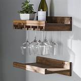 Images of Mounted Wine Glass Rack