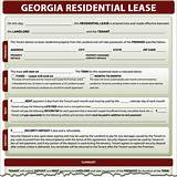 Free Georgia Residential Lease Agreement Forms