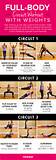 Fitness Workout With Weights Images