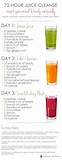 Juice Cleanse Easy Recipes