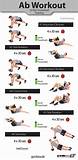 Ab Workouts Beginner Pictures