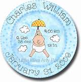 Pictures of Baptism Plates