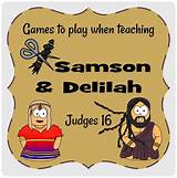 Images of Samson And Delilah Crafts Activities