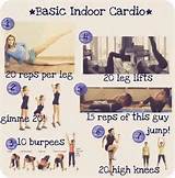 Indoor Exercise Routine Pictures