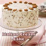 Images of Italian Cream Cake Recipe Paula Deen