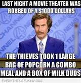 Photos of Is Movie Theater Popcorn Bad For You