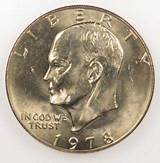 1978 Eisenhower Gold Dollar Value Images