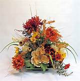 Pictures of Fall Silk Flower Centerpieces