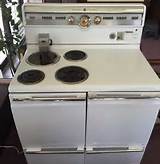 Photos of Vintage General Electric Stove