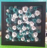 Pictures of Paper Flower Shadow Box