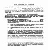 Te As Realtors Residential Lease Agreement Images
