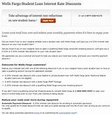 Interest Rate For Wells Fargo Student Loan Images