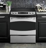 Images of Slide In Double Oven Electric Range
