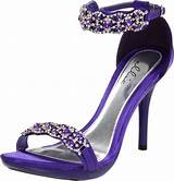 Purple High Heel Shoes Pictures