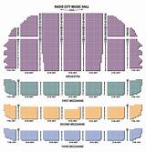 Detailed Seating Chart Radio City Music Hall Images