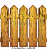 Photos of Wood Fence Drawing