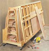 Images of Rolling Wood Storage Rack Plans