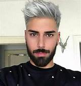 Silver Hair Color For Men Pictures