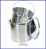 Images of Stainless Steel Turkey Fryer Basket