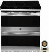 Double Oven Stainless Steel Electric Range Pictures