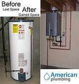 Pictures of Gas Powered Tankless Hot Water Heater