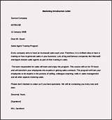 Pictures of Marketing Letter Template Free