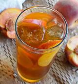Pictures of How To Make Peach Iced Tea