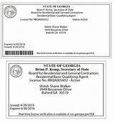 Georgia Contractors License Lookup