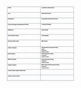 Photos of Emergency Contact Person Form