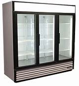 3 Glass Door Commercial Freezer