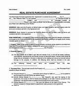 Indiana Residential Real Estate Purchase Agreement Photos