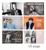 Photos of 1 2 Page Yearbook Ad Template