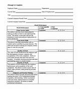 Employee Reviews Forms