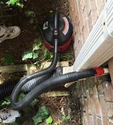 Pictures of Clogged Outdoor Drain Pipe