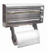 Pictures of Kitchen Roll Cling Film Tin Foil Dispenser