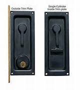 Keyed Pocket Door Lock Pictures