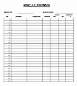 Monthly Balance Sheet Excel Template Pictures
