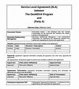 Web Service Level Agreement Images